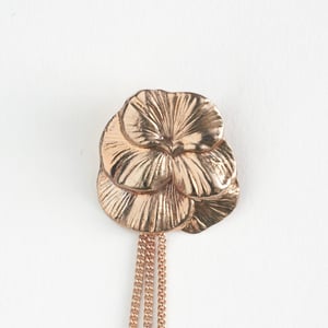 Image of Collection 1920's - Bague coquelicot / Poppy ring