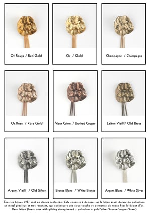 Image of Collection 1920's - Bague coquelicot / Poppy ring