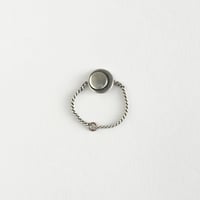 Image 3 of Collection 1920's - Bague chaîne Eclipse / chain ring Eclipse