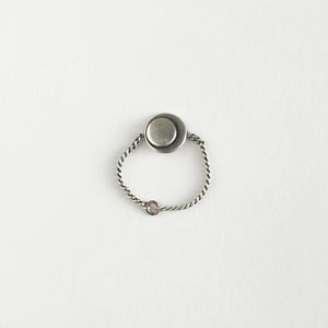Image of Collection 1920's - Bague chaîne Eclipse / chain ring Eclipse