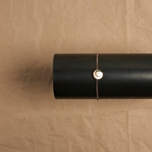 Image of Collection 1920's - Gourmette Eclipse / Eclipse chain bracelet