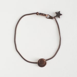 Image of Collection 1920's - Gourmette Eclipse / Eclipse chain bracelet