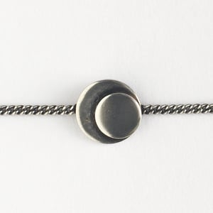 Image of Collection 1920's - Gourmette Eclipse / Eclipse chain bracelet