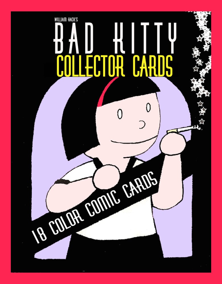 Image of Bad Kitty Comic Collector Cards