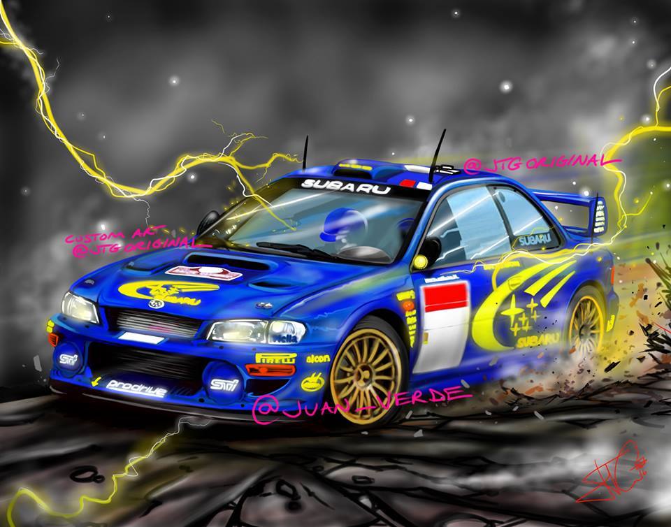 Rally Motorsports HD Airbrushed Artwork