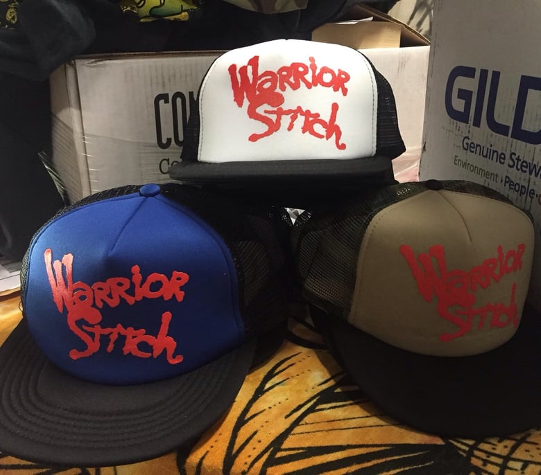 Image of Warrior Stitch Trucker Hats 