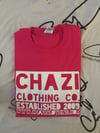 Chazi Block Hot Pink/White