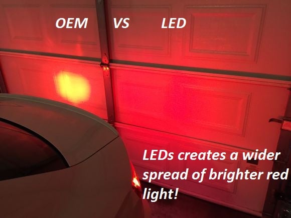 Image of Bright rear error free fog LEDs Fits: Audi 2015 S3 models