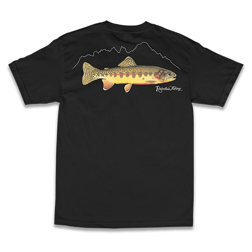 Golden Trout Crew Neck Pocket Tee / RELENTLESS FISHING CO