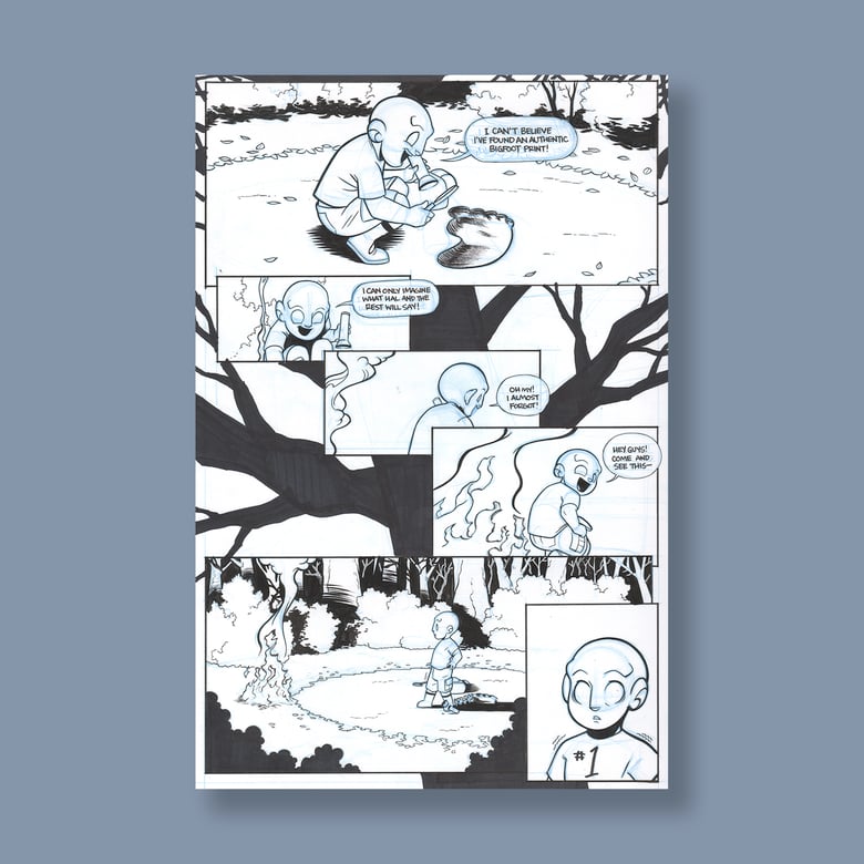 Image of JL8 #189, p. 1 original art