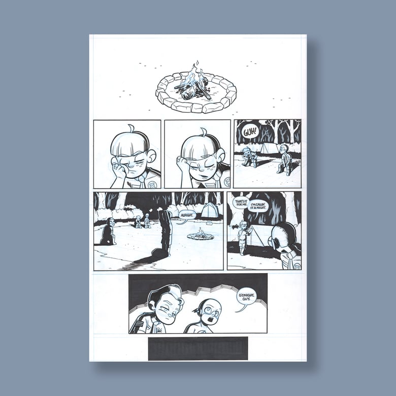 Image of JL8 #192, p. 2 original art 