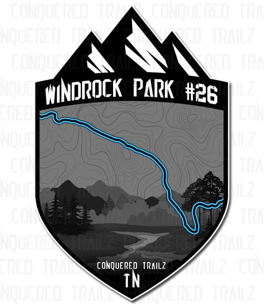 Image of "Windrock Park #26" Trail Badge