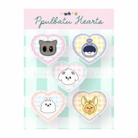 Txt: Ppulbatu Hearts Sticker Sheet
