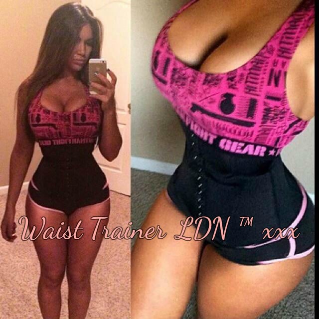 Image of 'The little black one' - classic latex waist trainer. Our #1 selling best waist trainer.