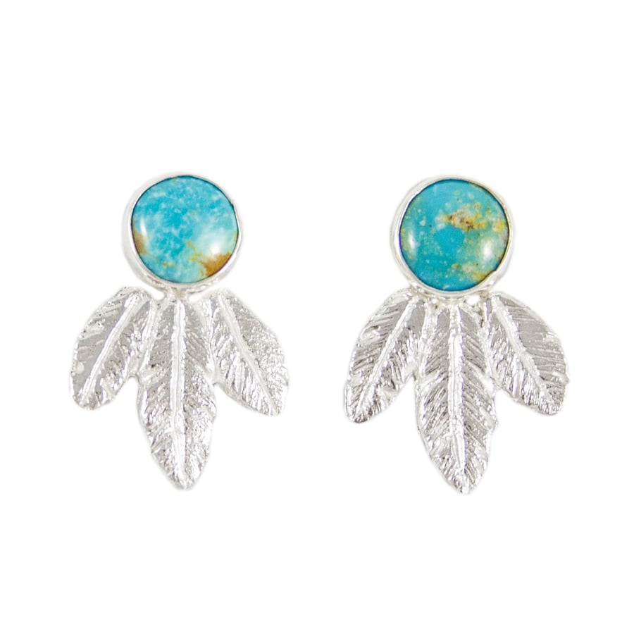 Image of Radiant Feathers Earrings
