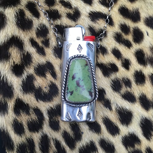 Image of SONORA CACTUS MINI LIGHTER NECKLACE