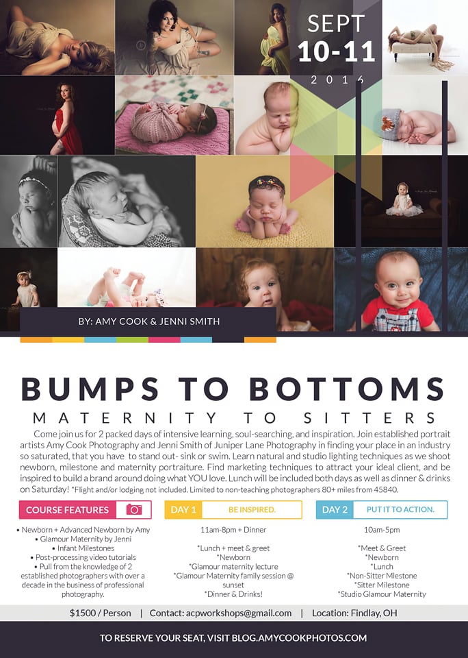 Image of Bumps to Bottoms Workshop - Retainer