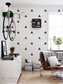 Little Triangles pack wall decal