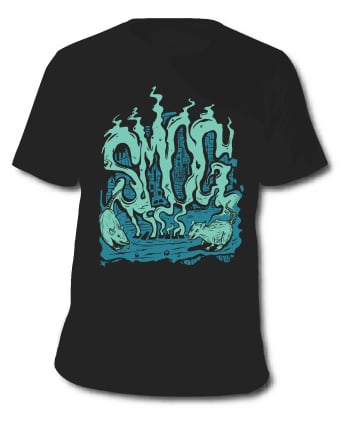Image of SMOG Rats T-Shirt BLACK