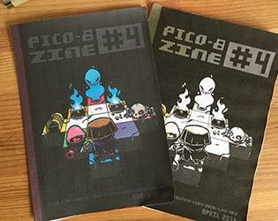 Image of PICO-8 fanzine #4 special ROGUELIKE