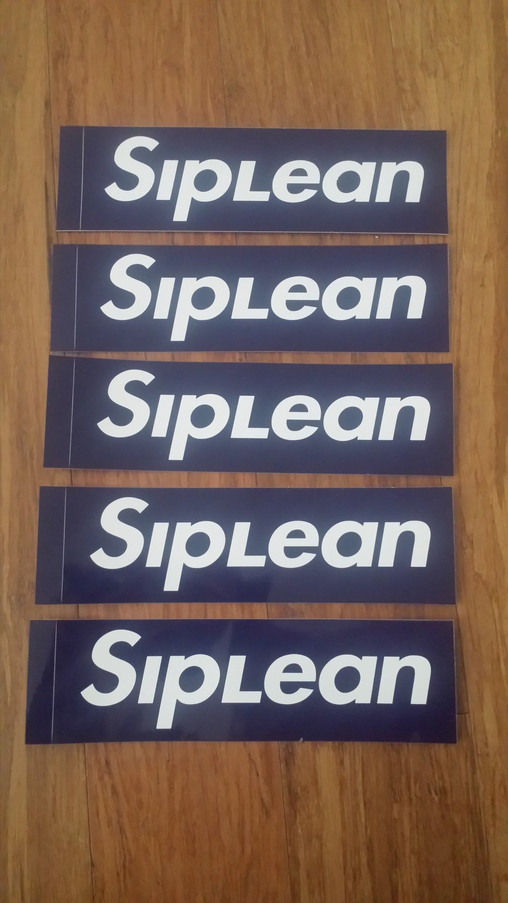Image of Siplean Box Logo Sticker 5 pack