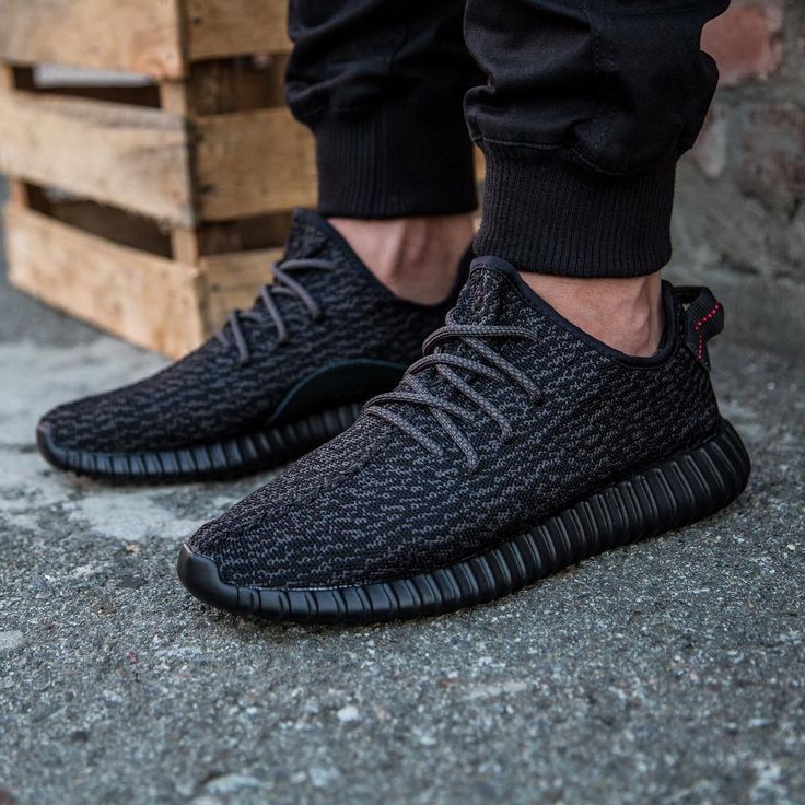 Image of Adidas Yeezy 350 boost Pirate black