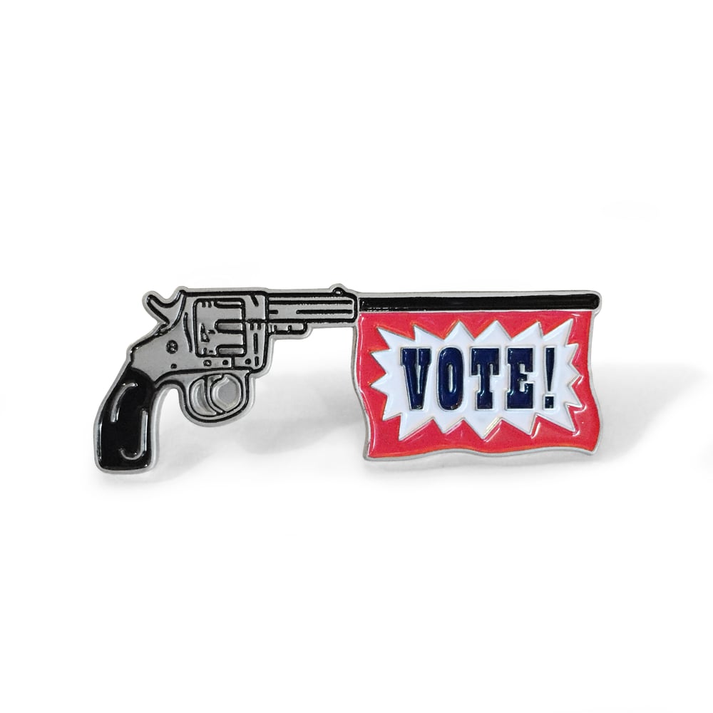 Image of VOTE Gun pin