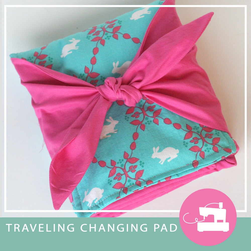 Image of Traveling Changing Pad PDF sewing pattern