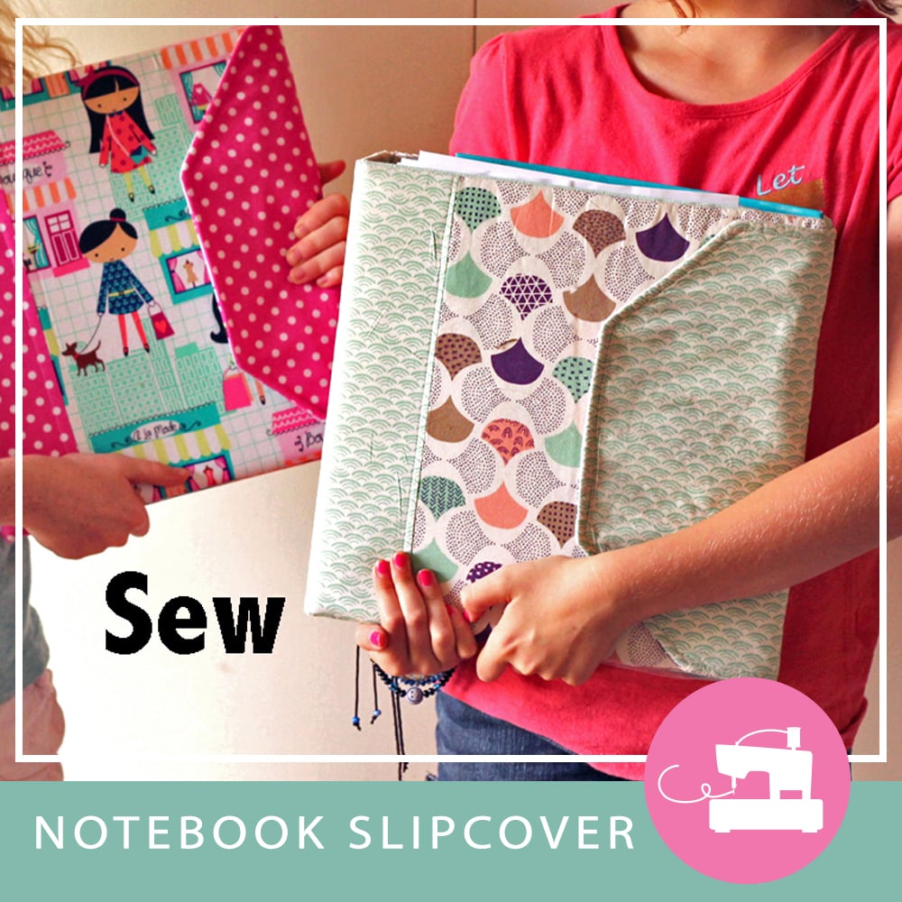 Notebook Slipcover PDF Sewing Pattern