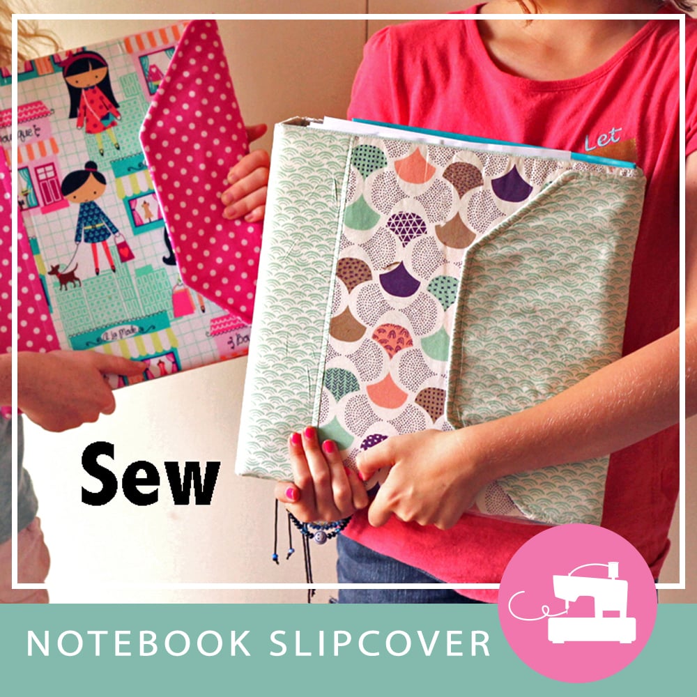 Image of Notebook Slipcover PDF Sewing Pattern
