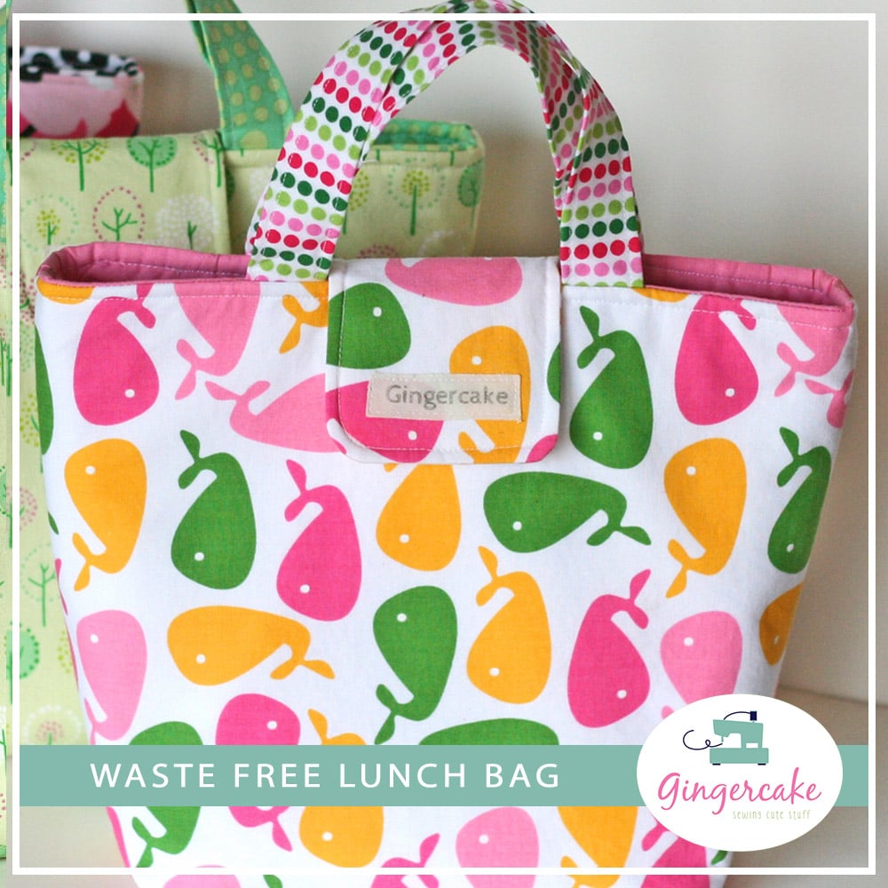 Image of The Waste Free Lunch Bag PDF Sewing Pattern