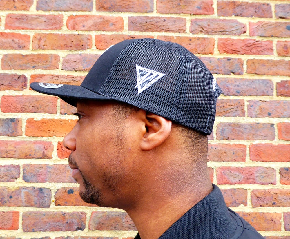 Image of Black Trucker Cap