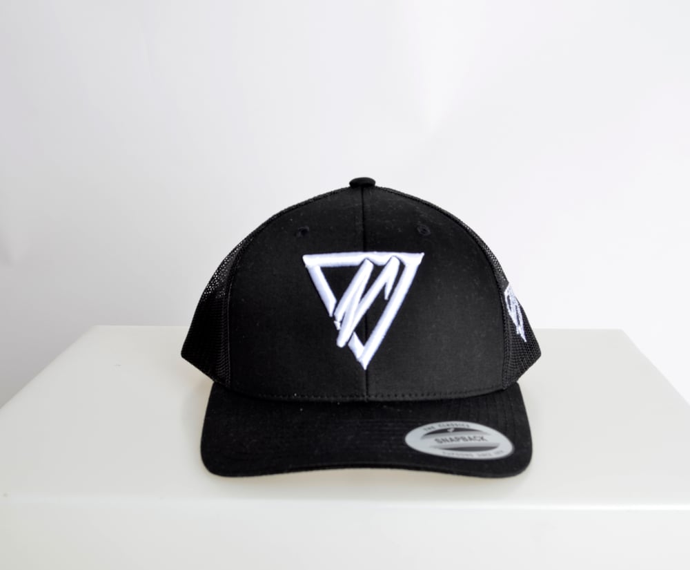 Image of Black Trucker Cap