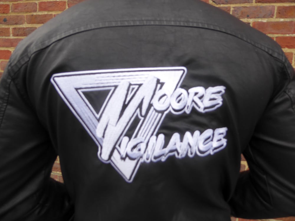 Image of Leather Varsity Jacket