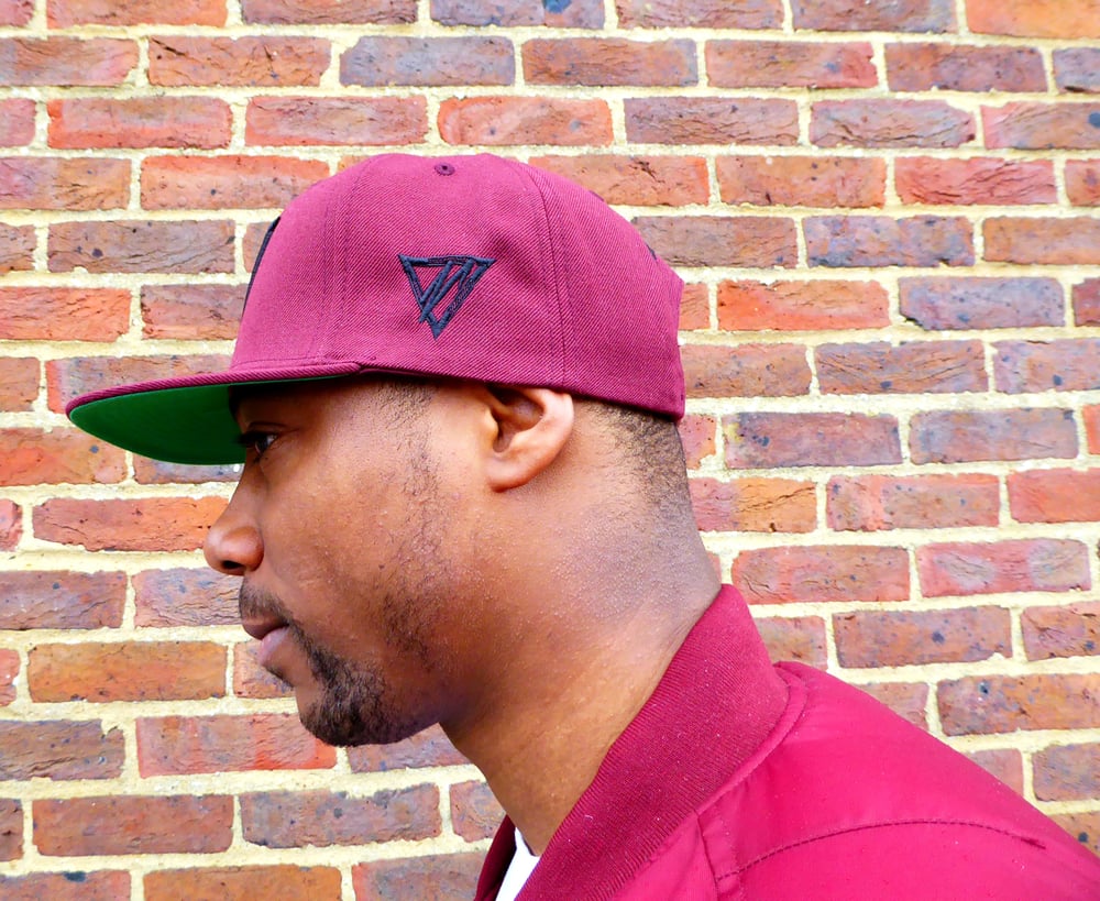 Image of Burgundy Snapback