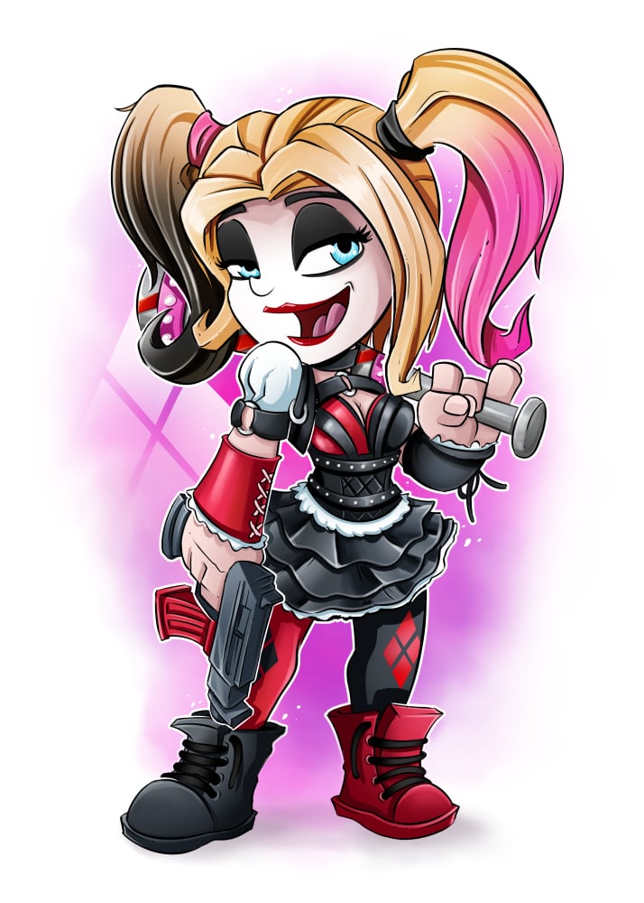 Harley Quinn Poster InkByte Harley Quinn Poster InkByte