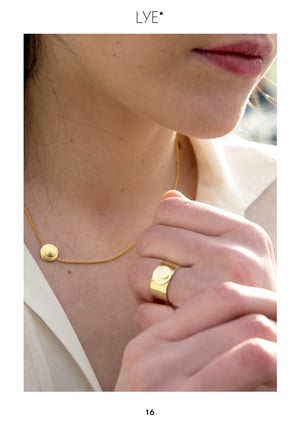 Image of Collection 1920's - Bague ouverte Eclipse / open ring Eclipse