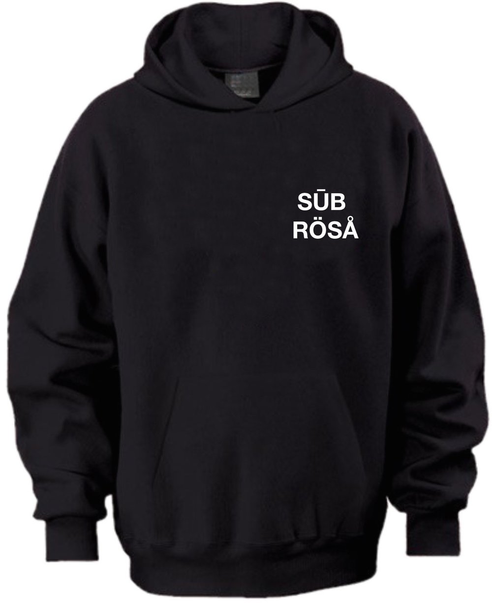 Image of SUB ROSA Black Hoodie
