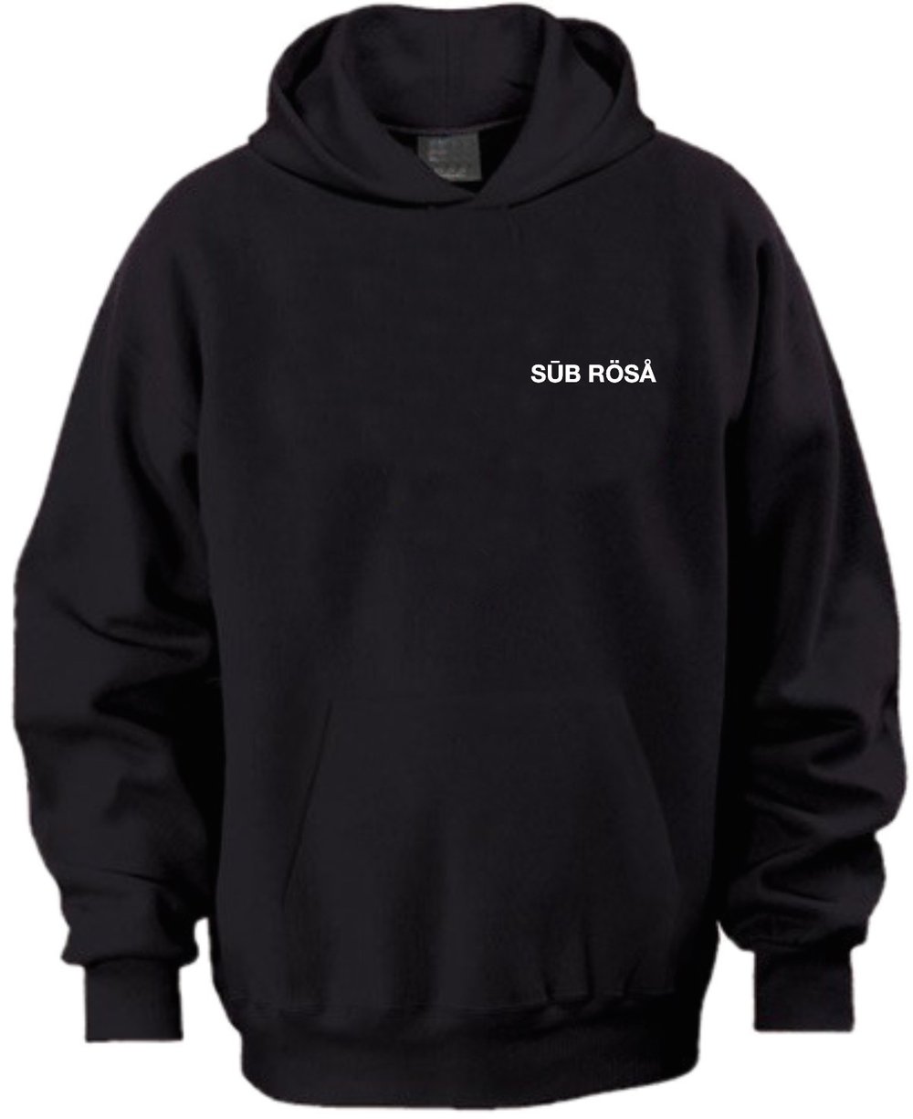 Image of SUB ROSA Alternative Black Hoodie