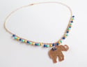Ava Elephant Necklace 