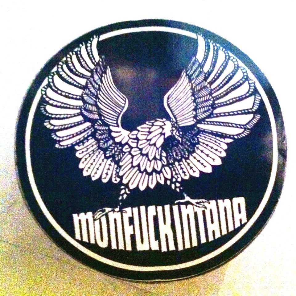 Image of Monfuckintana: Eagle Sticker