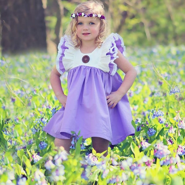 Image of Sweet lavender dress