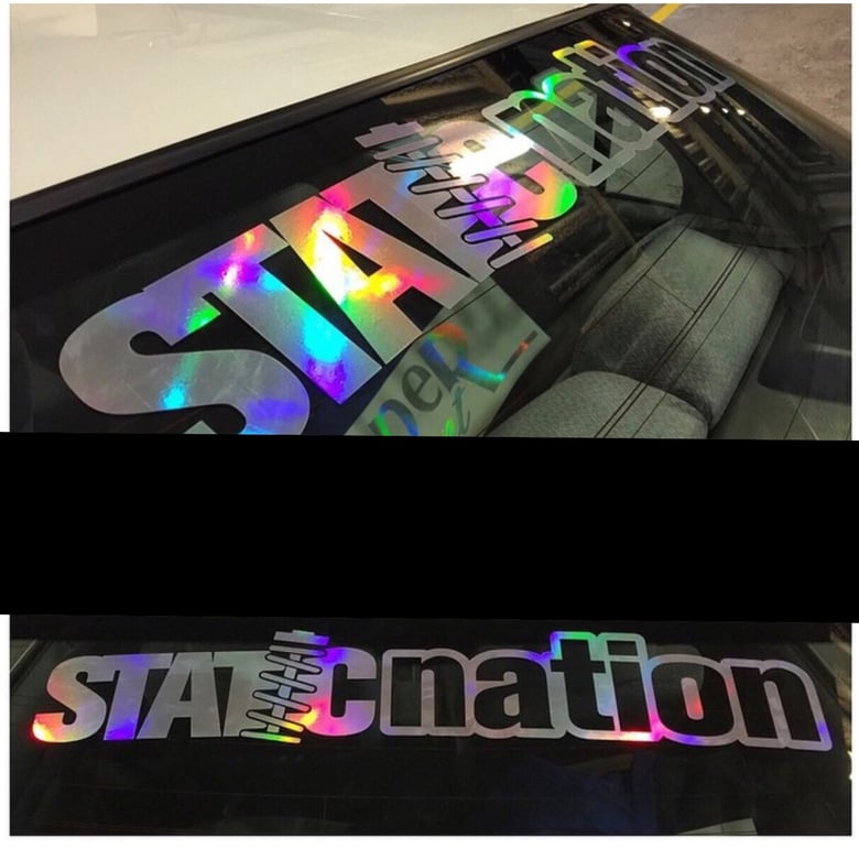 Image of Staticnation windshield banner