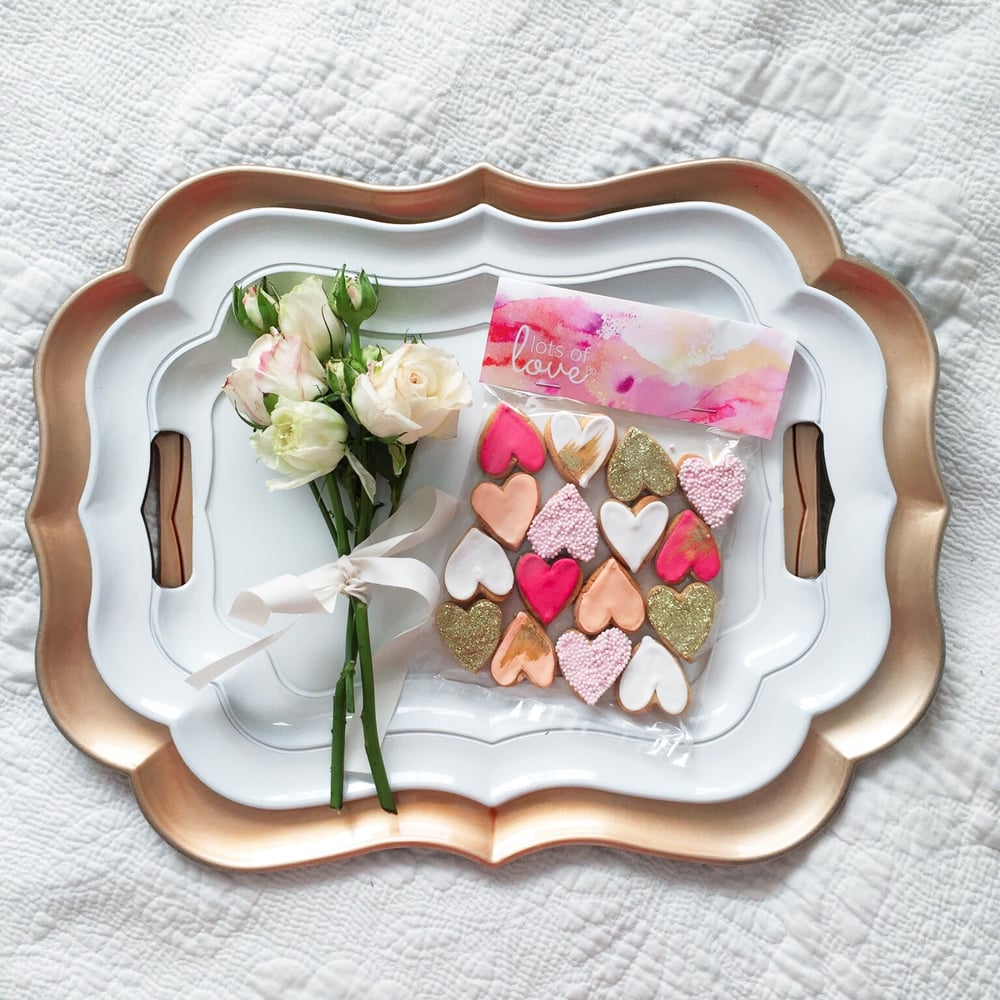 Image of Cookies - Lots of Love (Pink + Peach)
