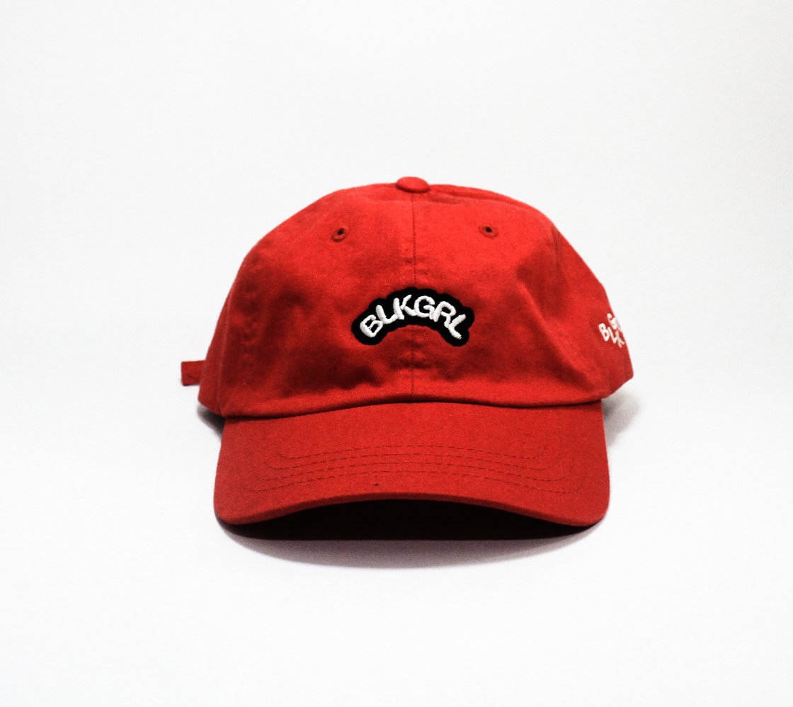 Image of BLKGRL Crimson Summer Cap