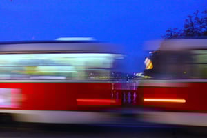 Image of Tram Kissed