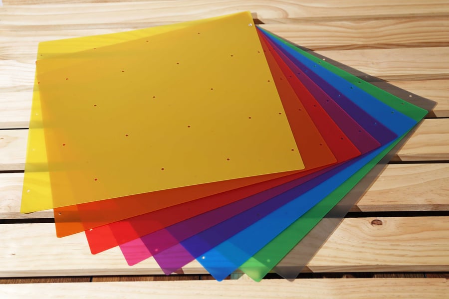 Image of Orbit Lamp - Colour Inserts 50cm