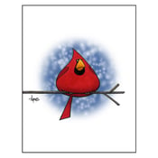 Image of "Drop of Cardinal" Print