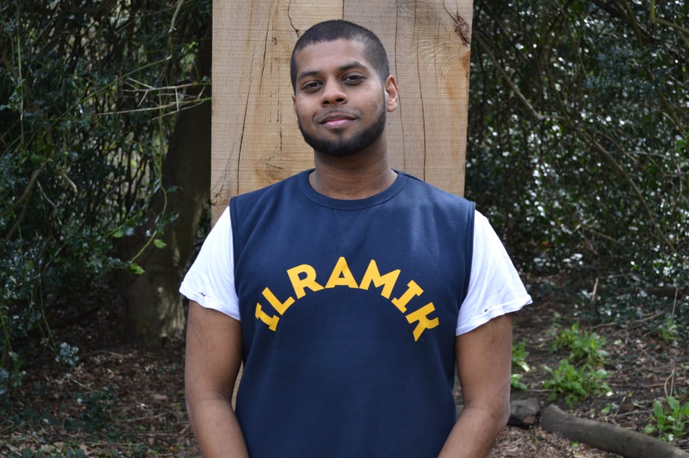 Image of Navy  MultiStyle 'Vibrant' Sweatshirt
