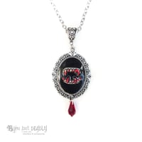 Image 2 of Vampire Teeth Victoriana Necklace